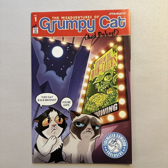 THE MISADVENTURES OF GRUMPY CAT (AND POKEY) NO 1 COMIC BOOK - Picture 1 of 6